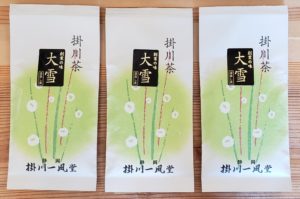 深蒸し掛川茶　創業の味大雪100ｇ×1本<br>1,080円